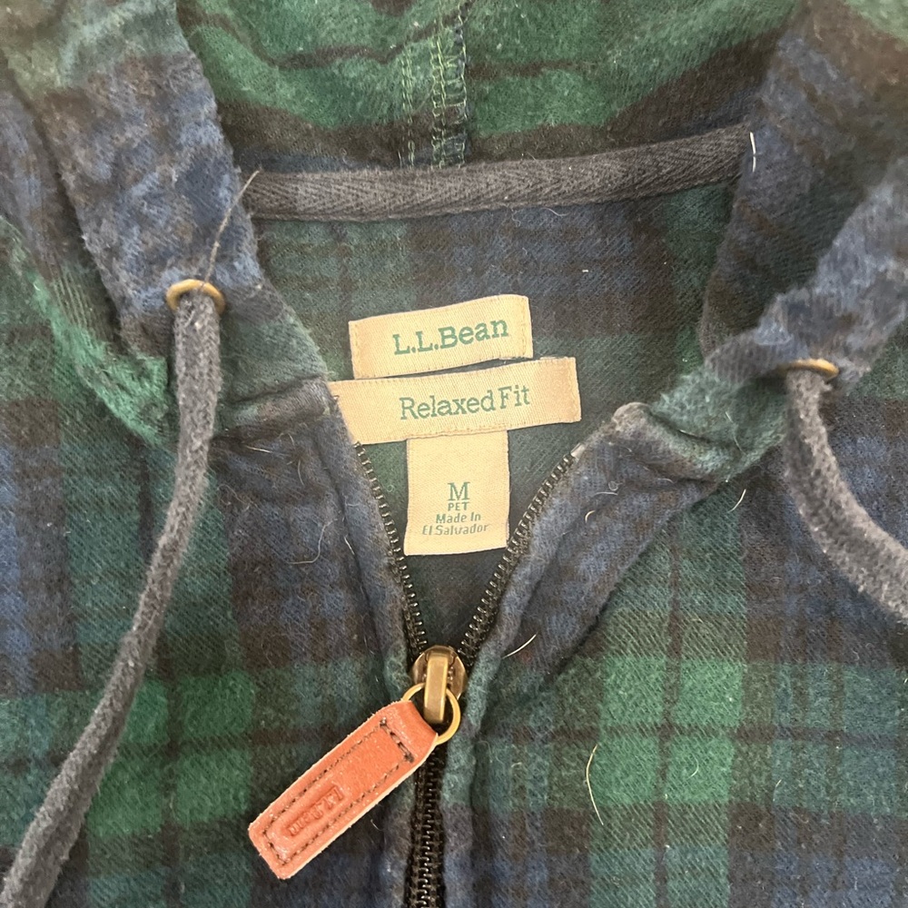 L.L Bean Zip Up Hoodie - Picture 2 of 4